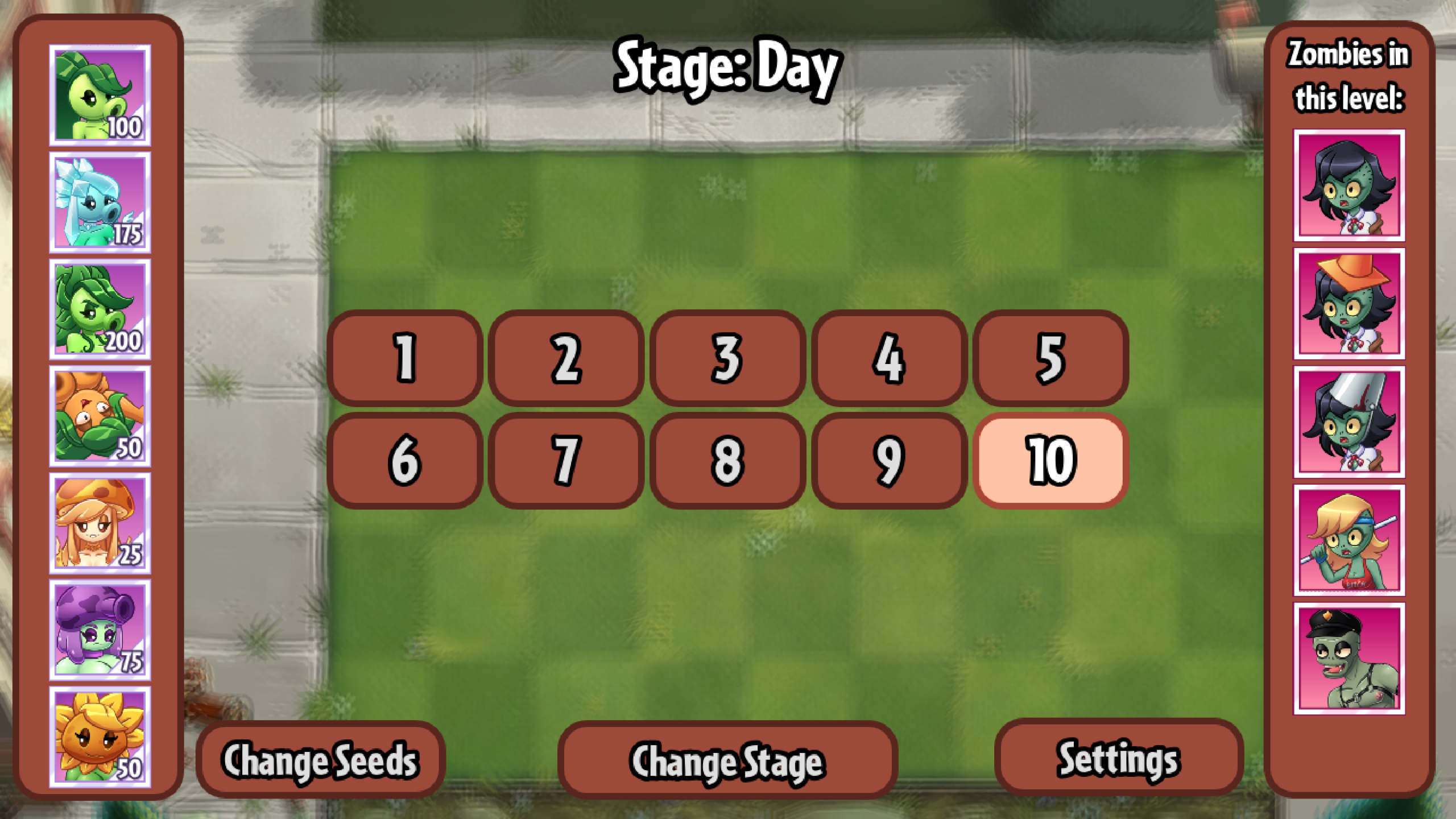 PvZ Lawn 1